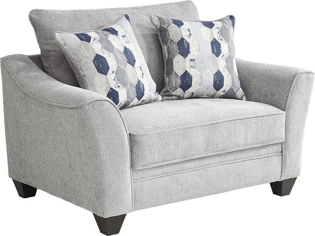 Cardiff Court Silver 8 Pc Living Room - Thumbnail - Image 14