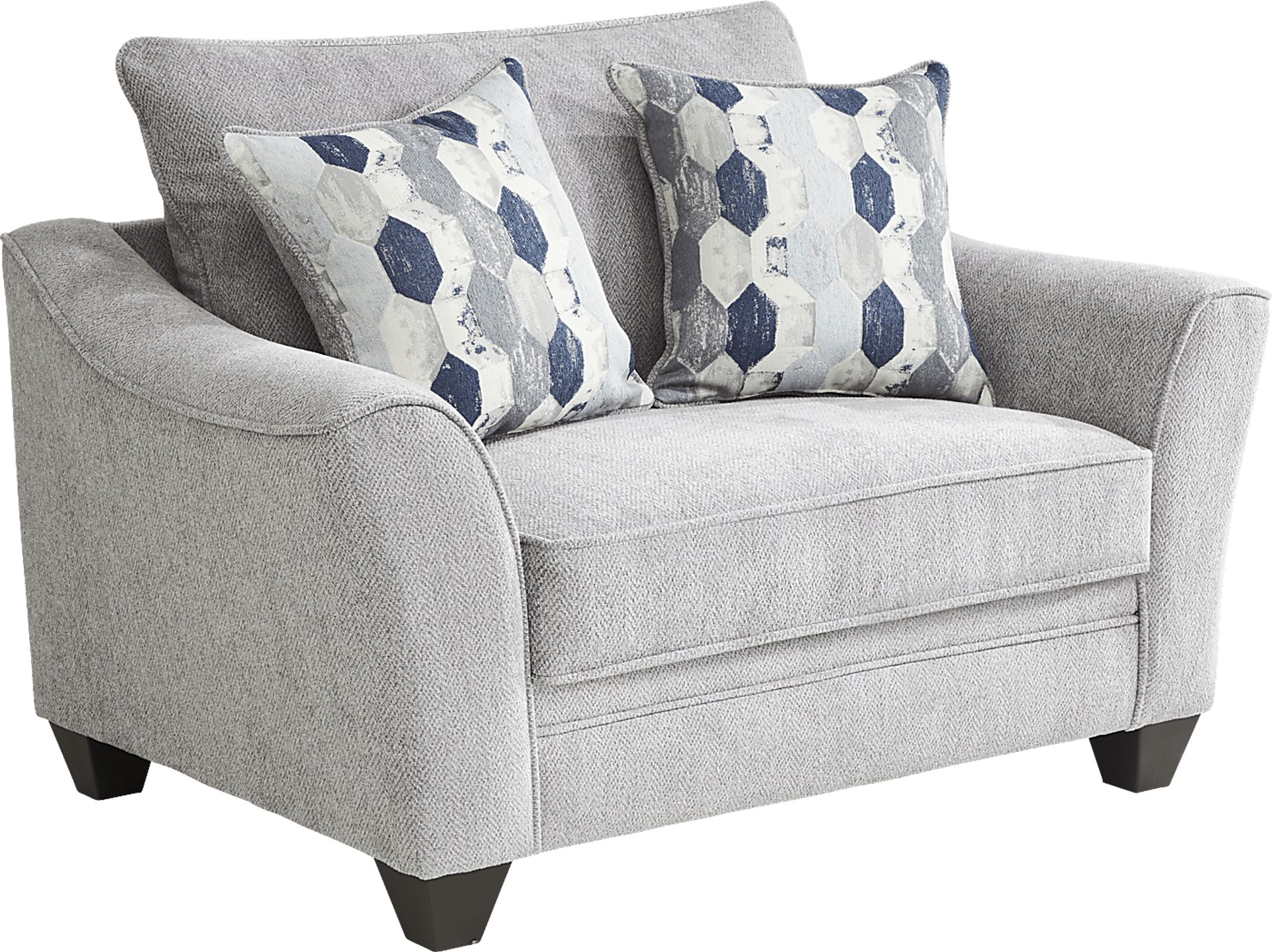 Cardiff Court Silver 8 Pc Living Room - Image 14