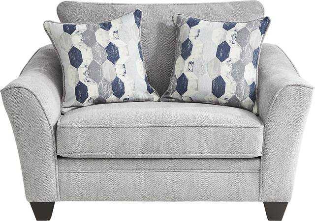 Cardiff Court Silver 8 Pc Living Room - Thumbnail - Image 13