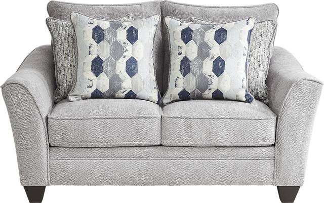 Cardiff Court Silver 5 Pc Living Room - Thumbnail - Image 12