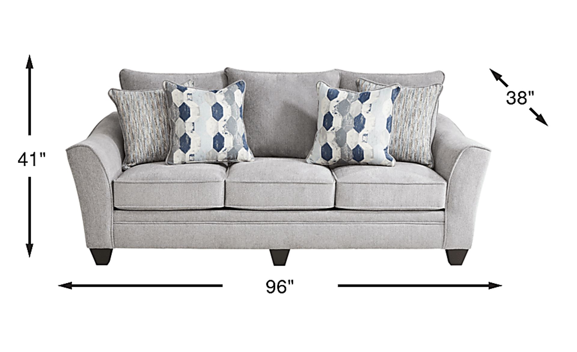 Dimension Image. Please refer to the Dimension Tab on this page for dimension details.