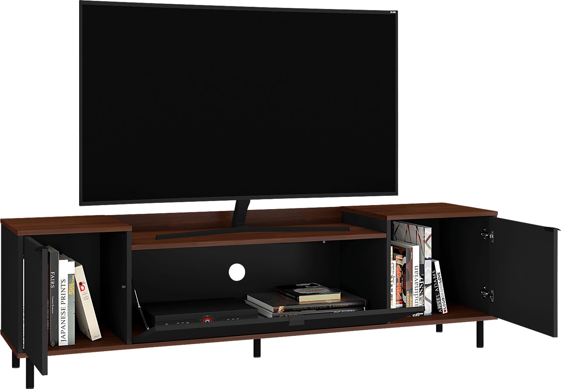 Cardifs Black 67 in. Console - Image 4