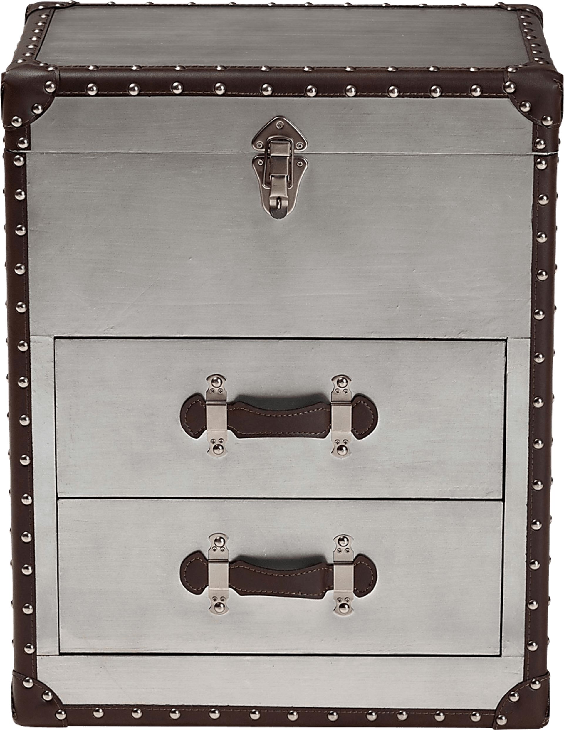 Cardinaly Silver End Table - Image 5