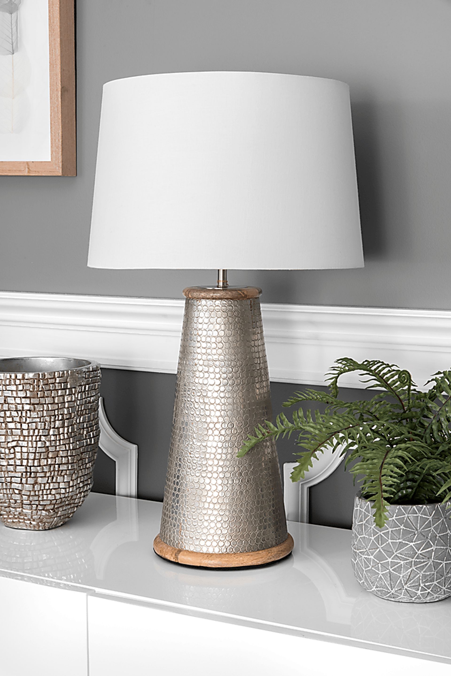 Cardington Silver Lamp - Image 2