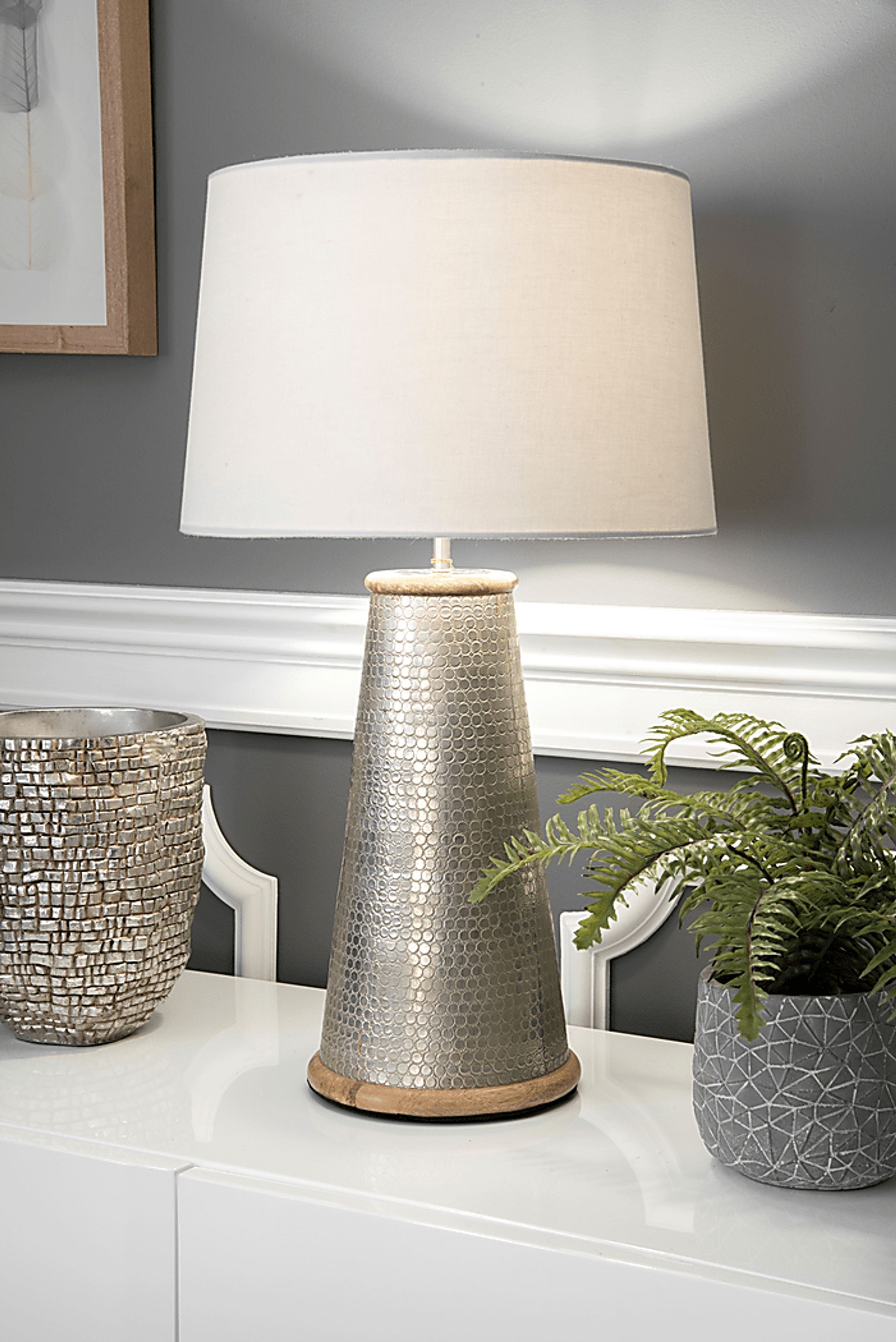 Cardington Silver Lamp - Image 3