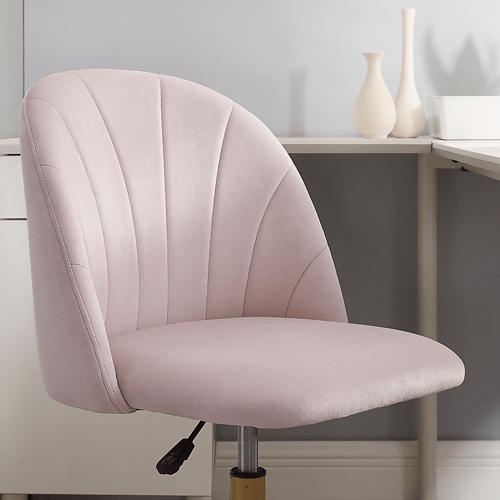 Cardlow Blush Desk Chair - Image 12