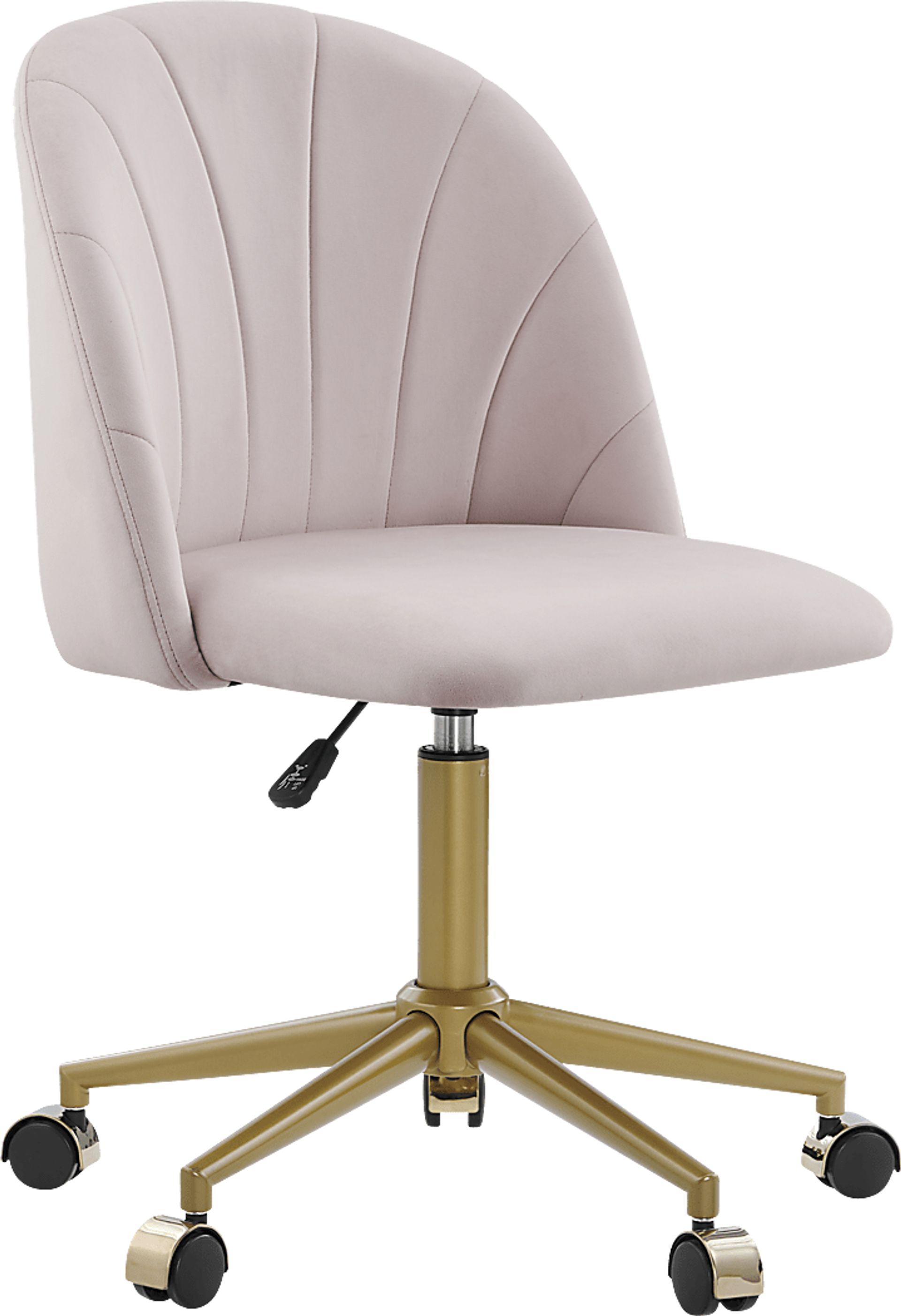 Cardlow Blush Desk Chair - Image 1