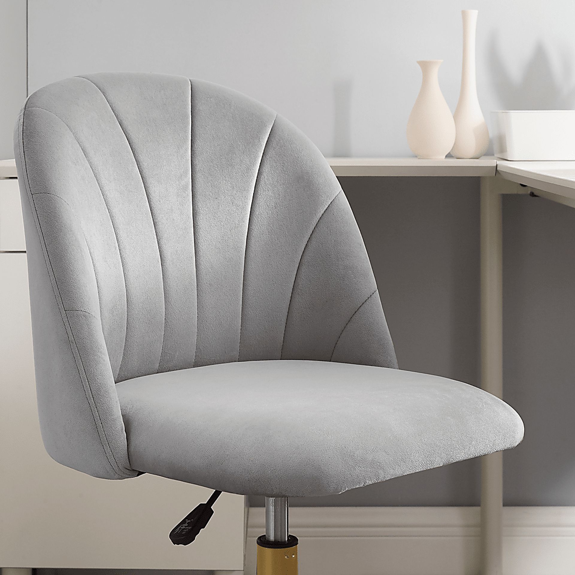 Cardlow Gray Desk Chair - Image 12