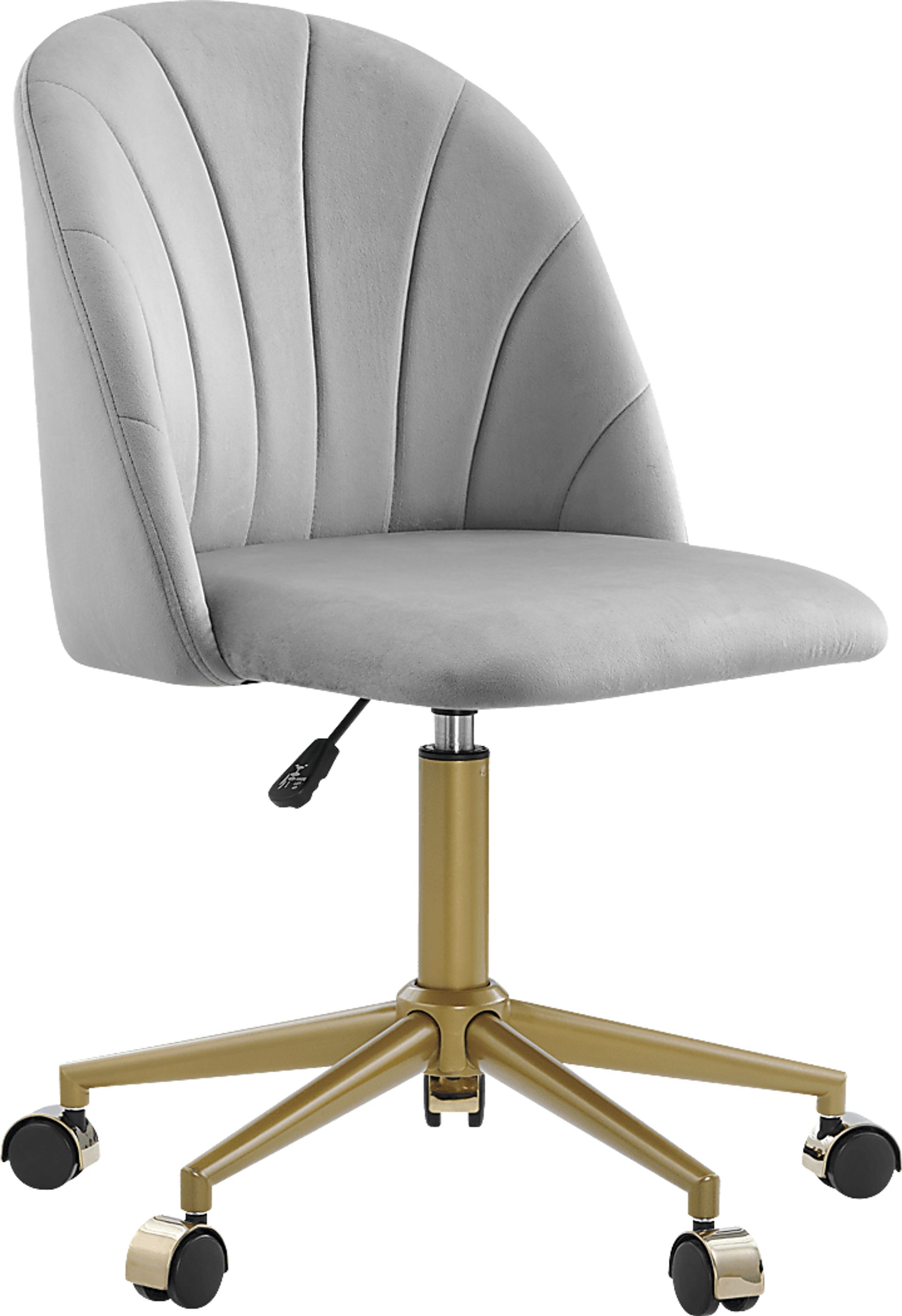 Cardlow Gray Desk Chair - Image 1