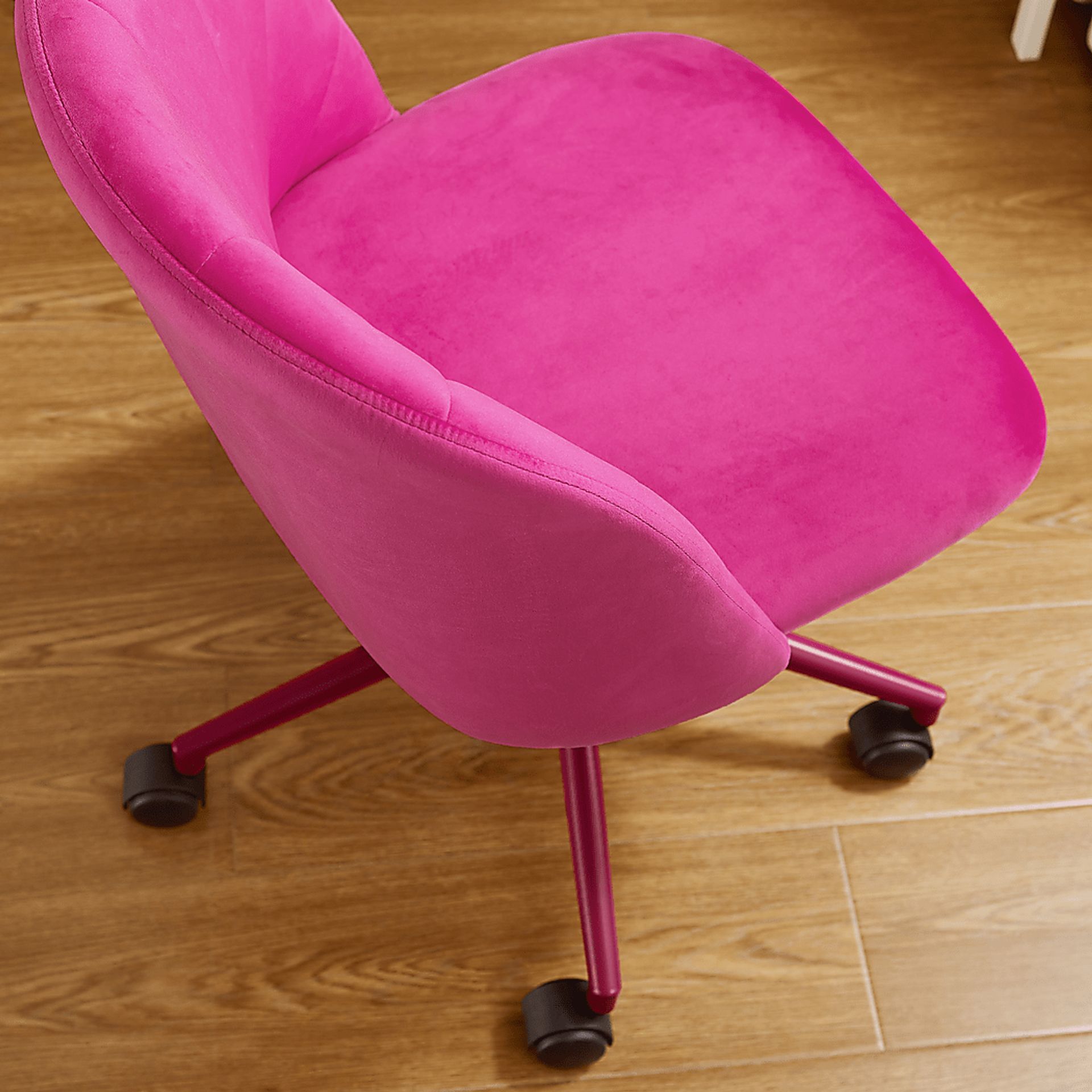 Cardlow Hot Pink Desk Chair - Image 14