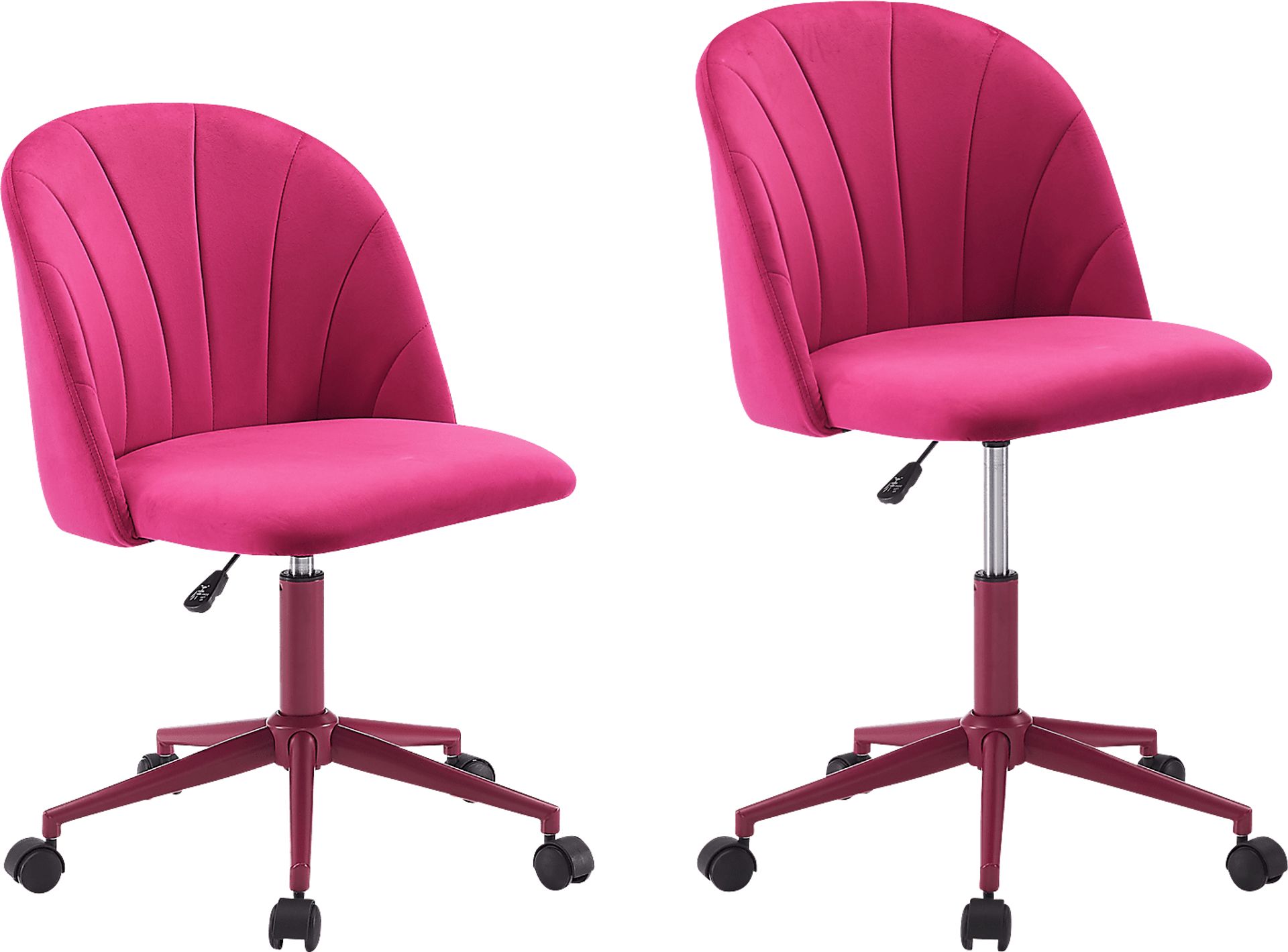 Cardlow Hot Pink Desk Chair - Image 8