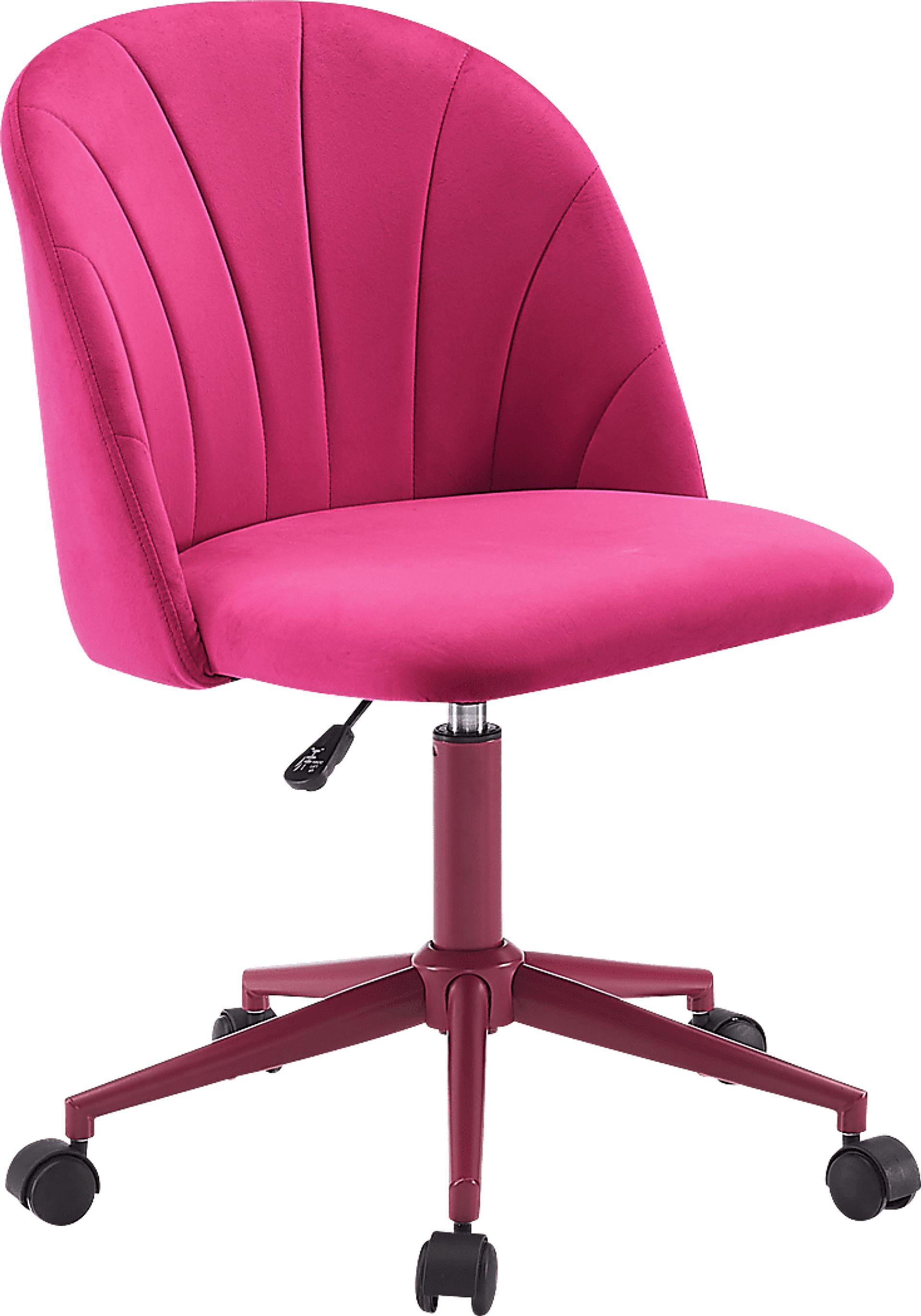 Cardlow Hot Pink Desk Chair - Image 1