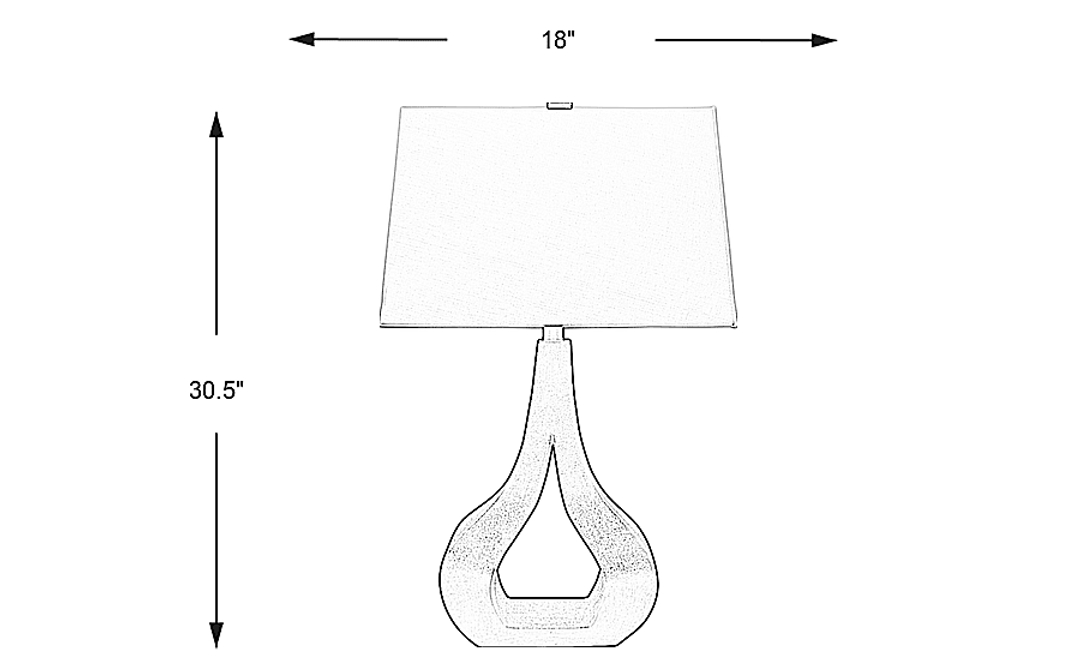 Careen Bronze Lamp