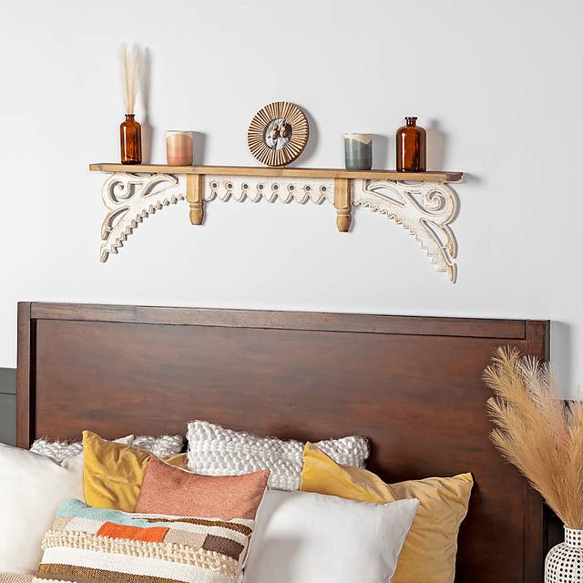 Carelin White Wall Shelf - Thumbnail - Image 4