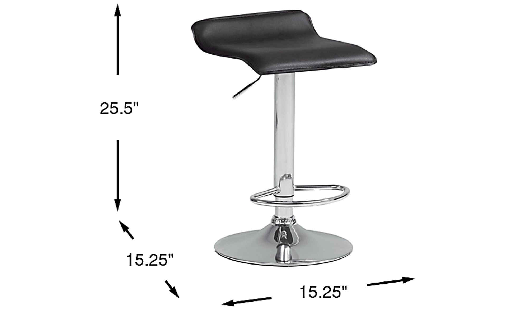 Dimension Image. Please refer to the Dimension Tab on this page for dimension details.