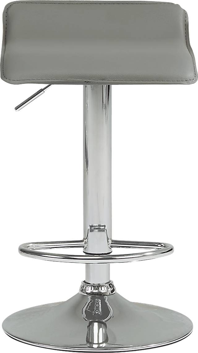Carey Hills Gray Adjustable Barstool - Thumbnail - Image 2