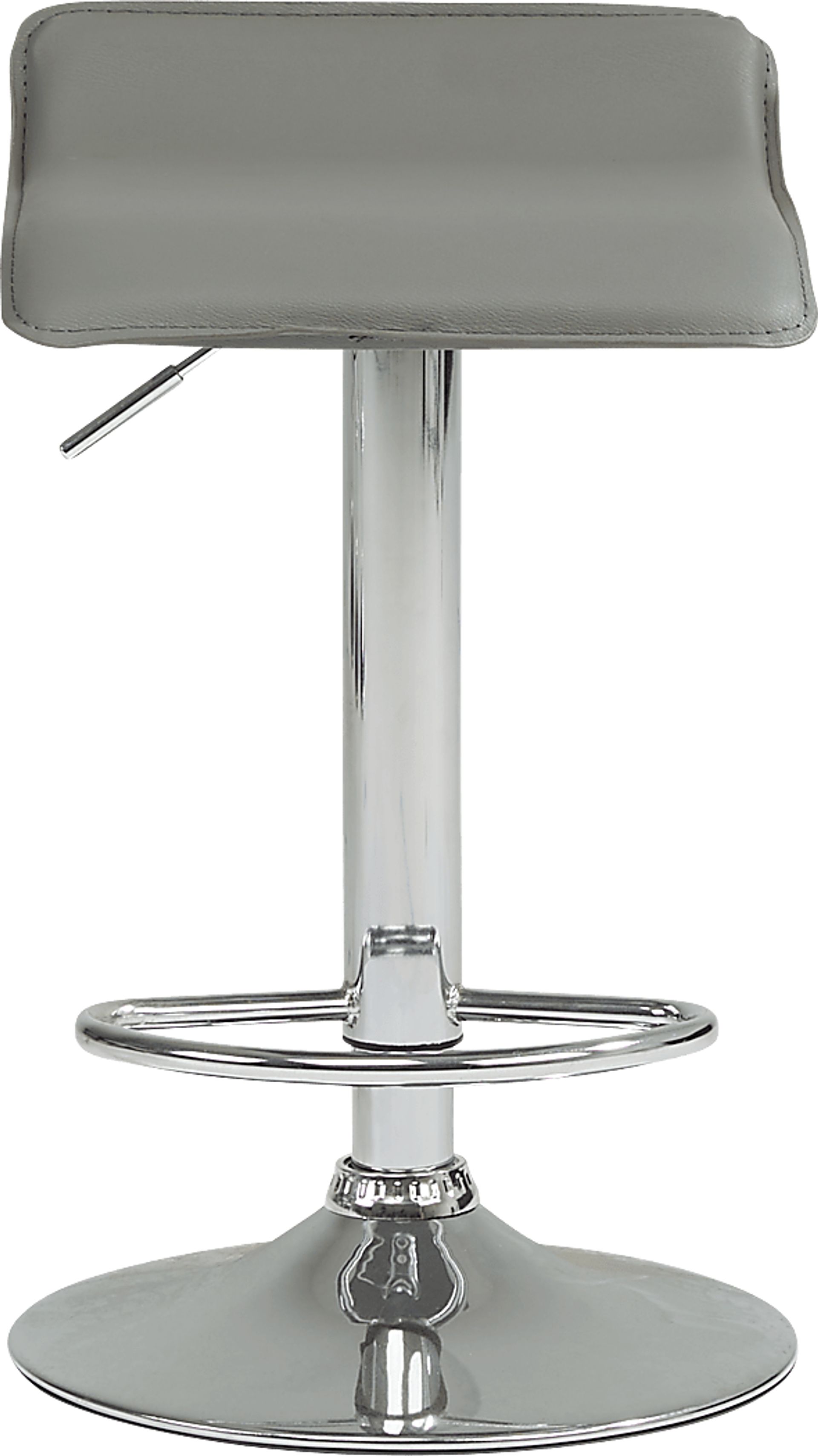 Carey Hills Gray Adjustable Barstool - Image 2