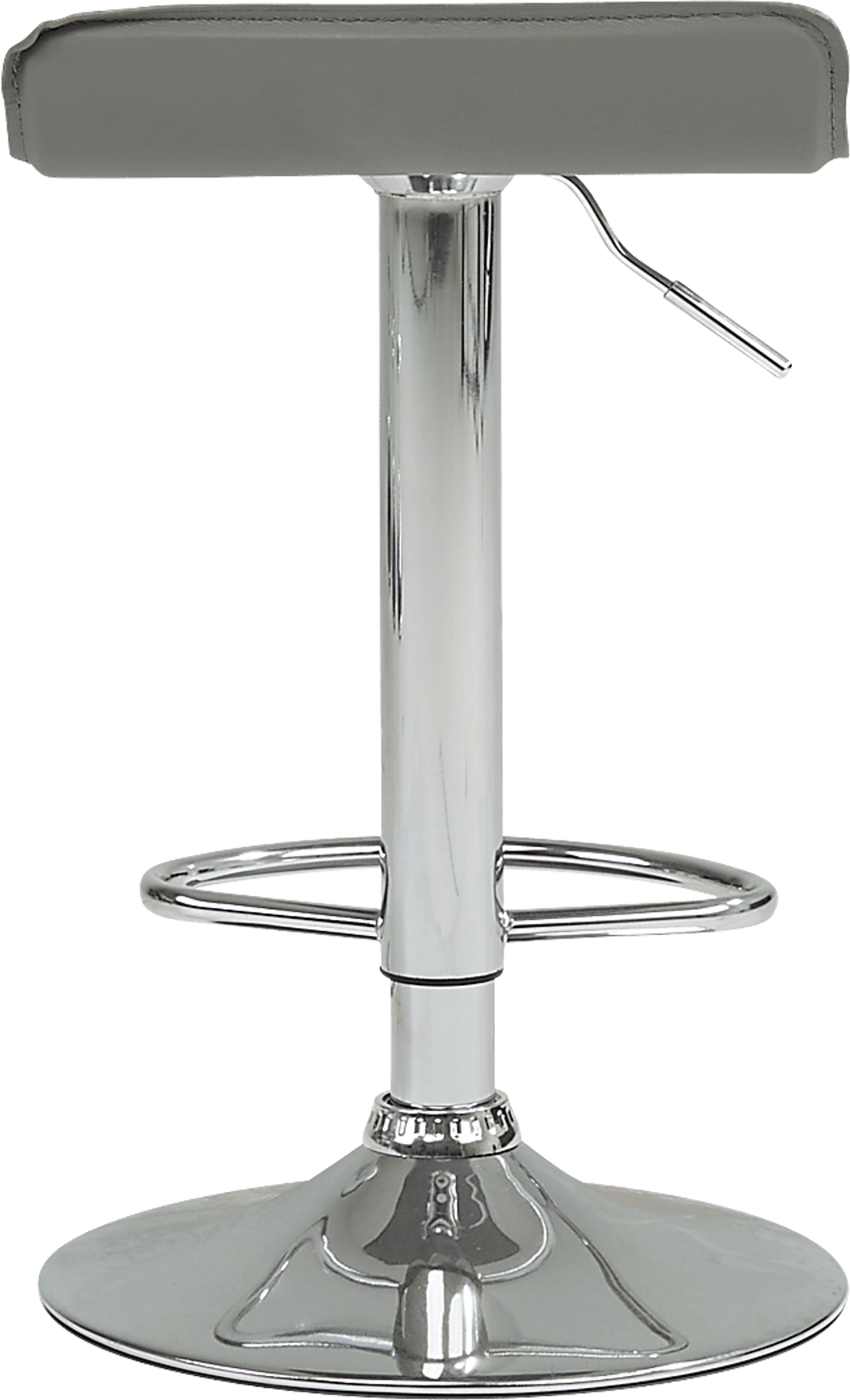 Carey Hills Gray Adjustable Barstool - Image 3