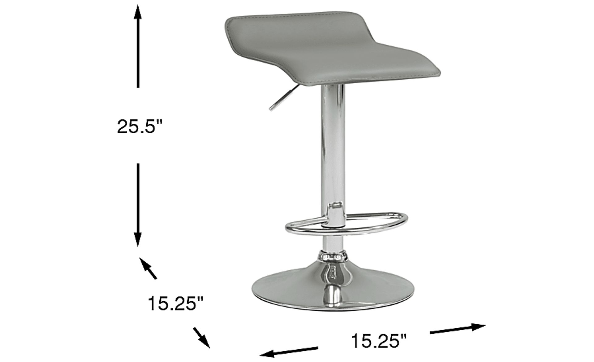 Dimension Image. Please refer to the Dimension Tab on this page for dimension details.