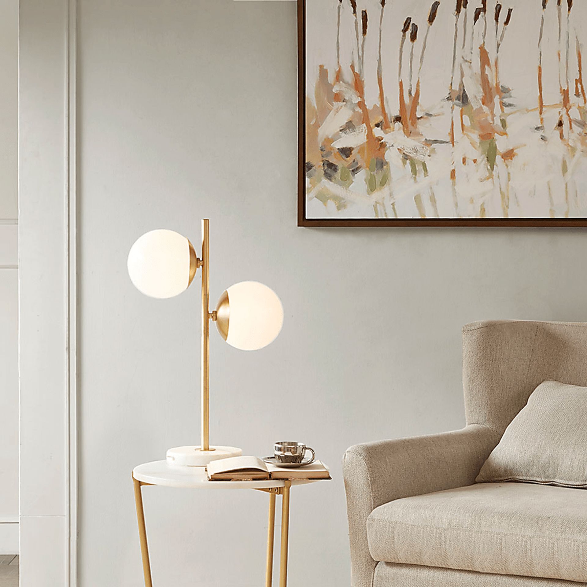 Cargill Land Gold Lamp - Image 5