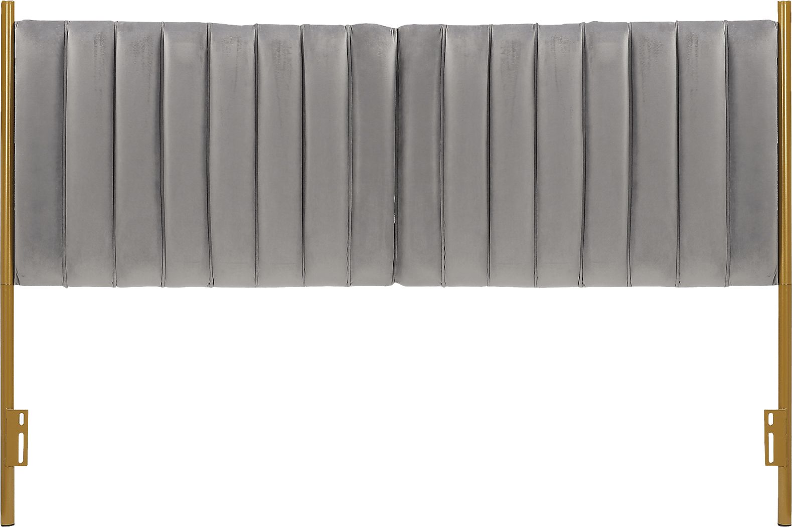 Caria Lane Gray Headboard - Thumbnail 2