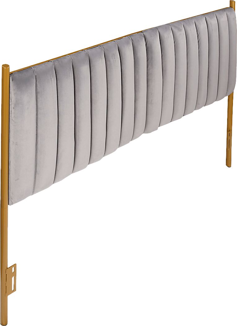 Caria Lane Gray Headboard - Thumbnail 3