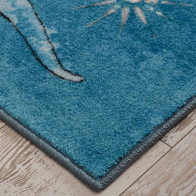 Carianne Aqua 5' x 8' Rug - Thumbnail - Image 2