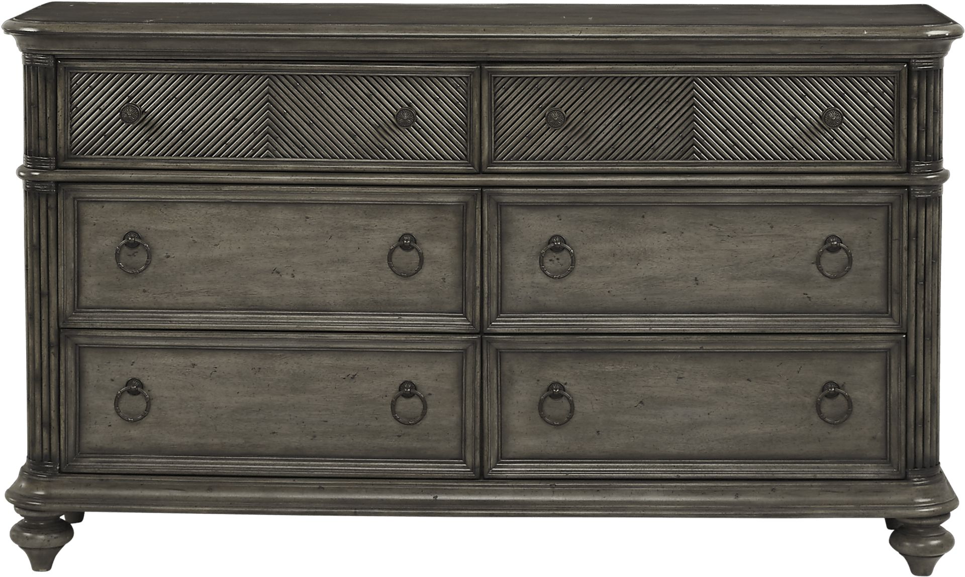 Caribbean Islands Gray Drawer Dresser - Image 1