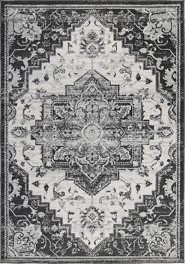 Carigder Ivory 5'1 x 7'6 Rug - Thumbnail - Image 1