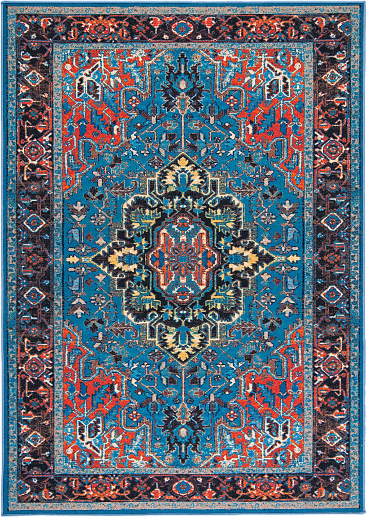 Carigna Blue,Multi Rugs | Rooms to Go
