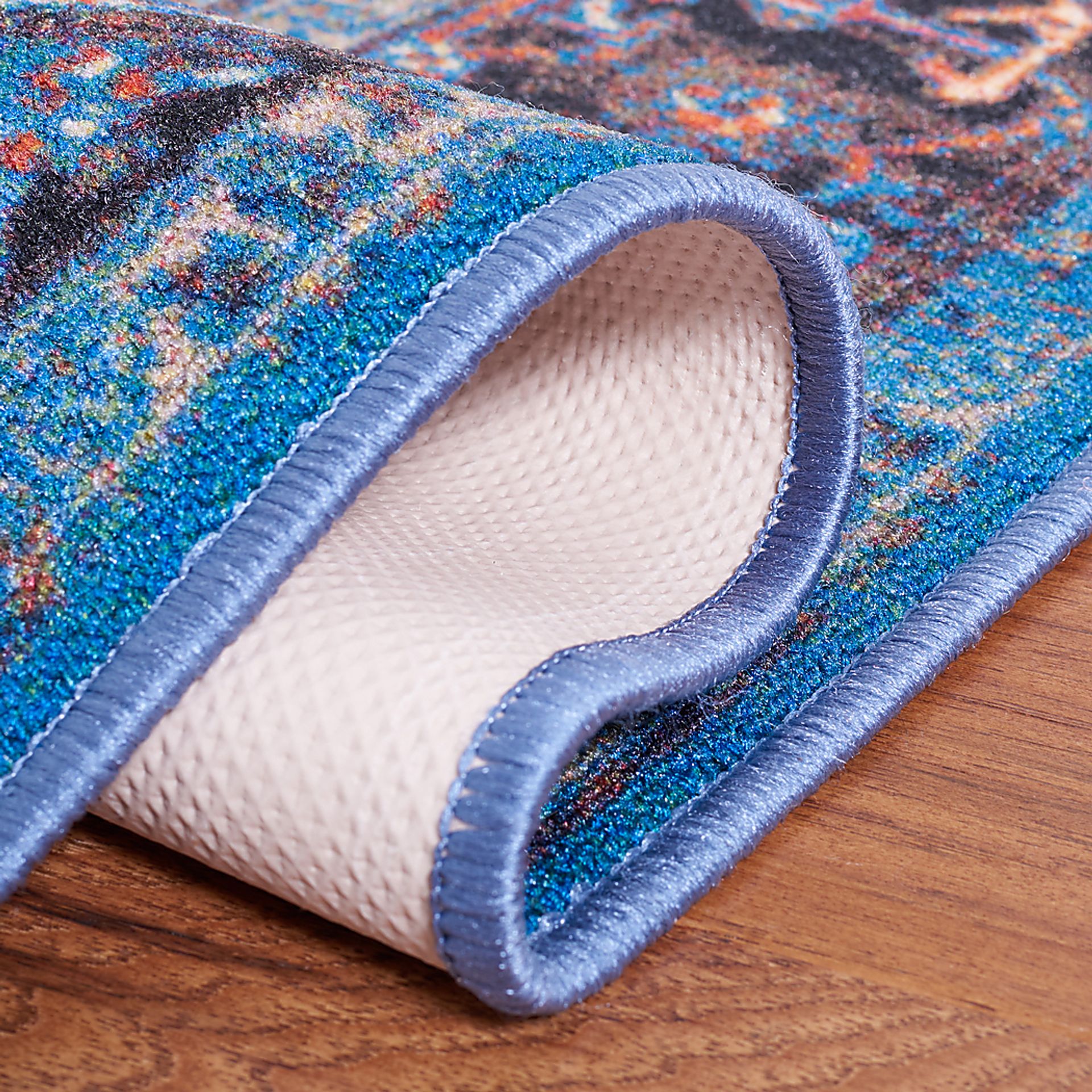 Carigna Blue/Multi 7'9 x 10' Rug - Image 4