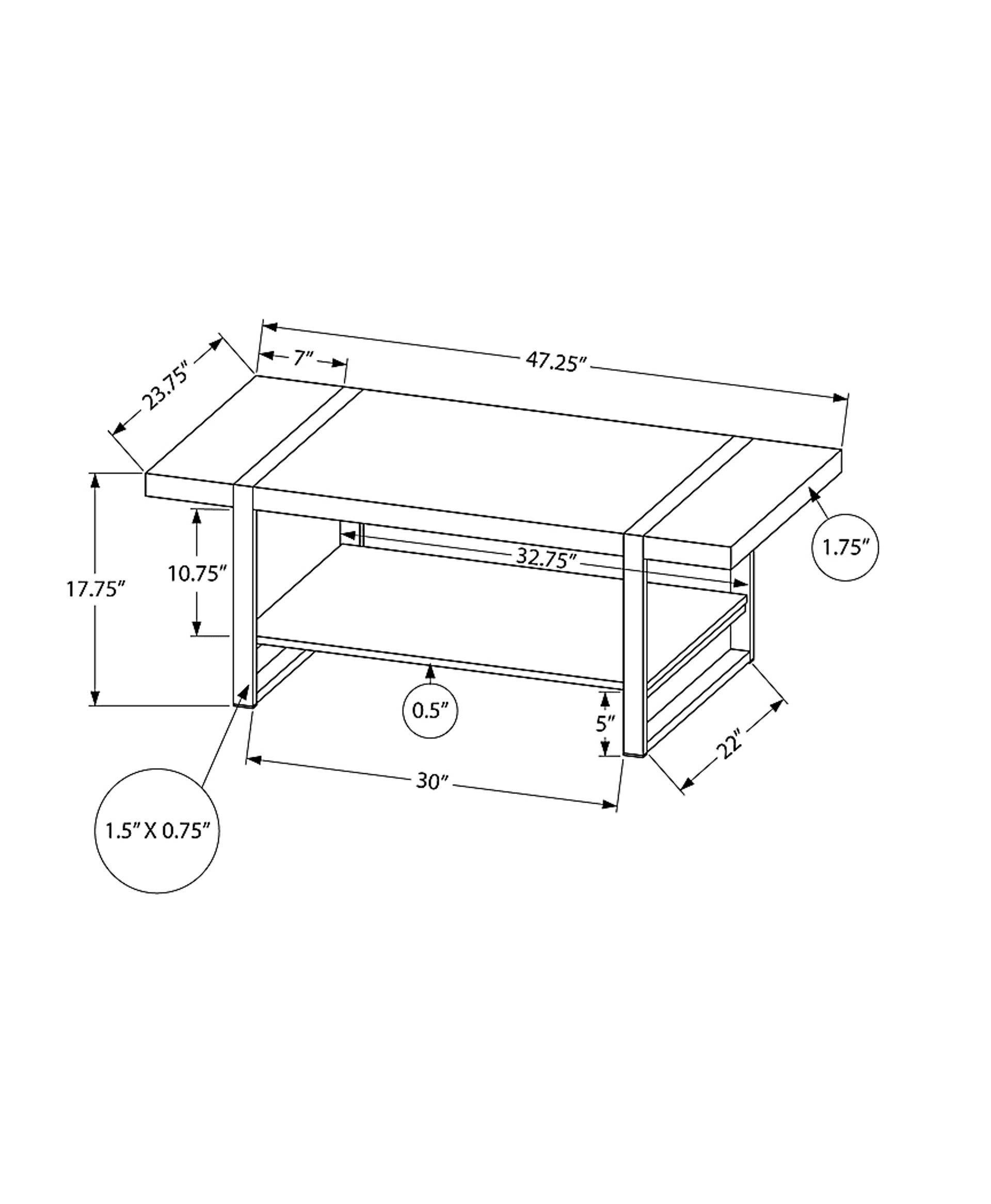 Carimicalle Brown Cocktail Table - Image 4