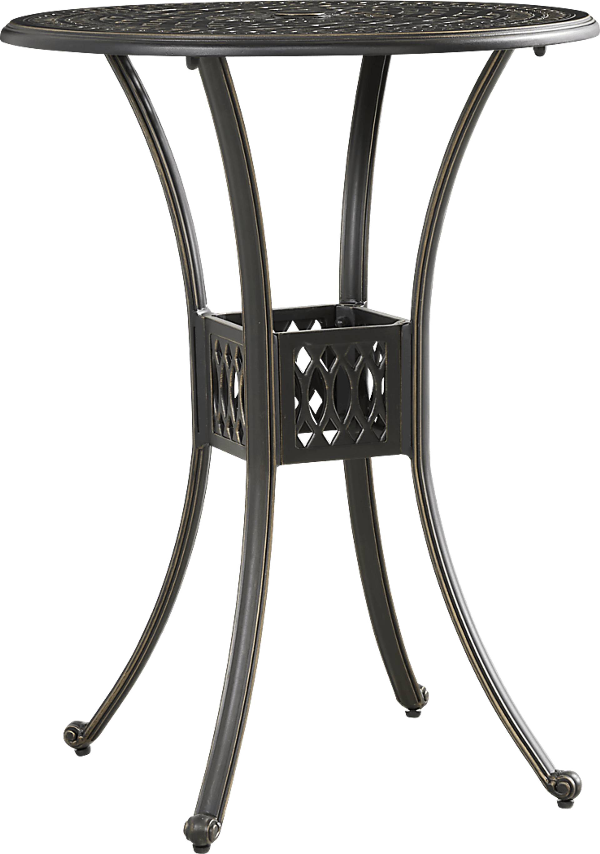 round bar table