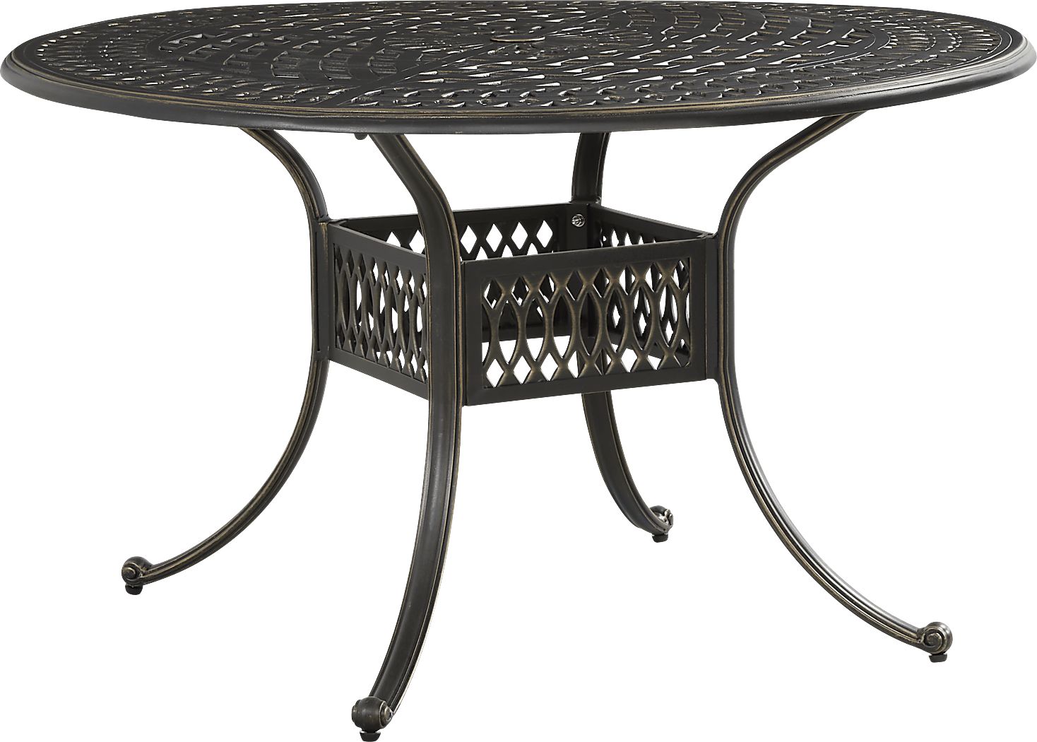 48 in round outdoor dining table