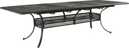rectangle extension outdoor dining table