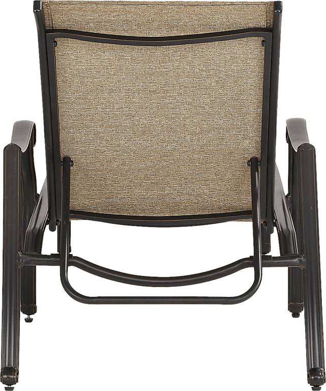 Carina Bronze Outdoor Chaise - Thumbnail - Image 2
