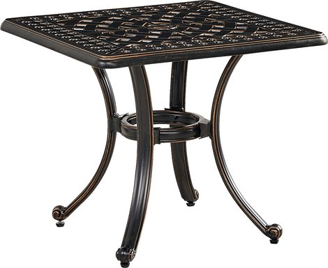 Carina Bronze Outdoor End Table