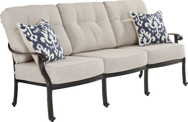 Carina Bronze 4 Pc Outdoor Seating Set with Desert Cushions - Thumbnail - Image 3