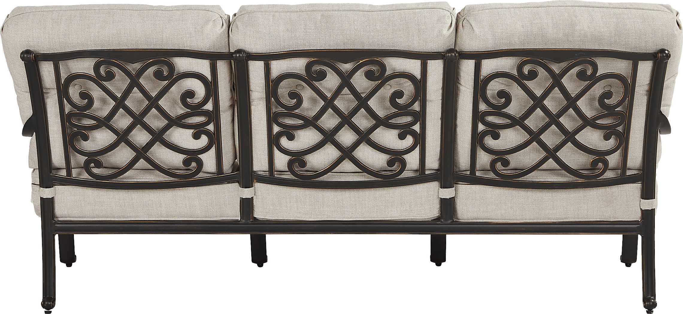 Carina Bronze 5 Pc Outdoor Chat Set - Thumbnail 5