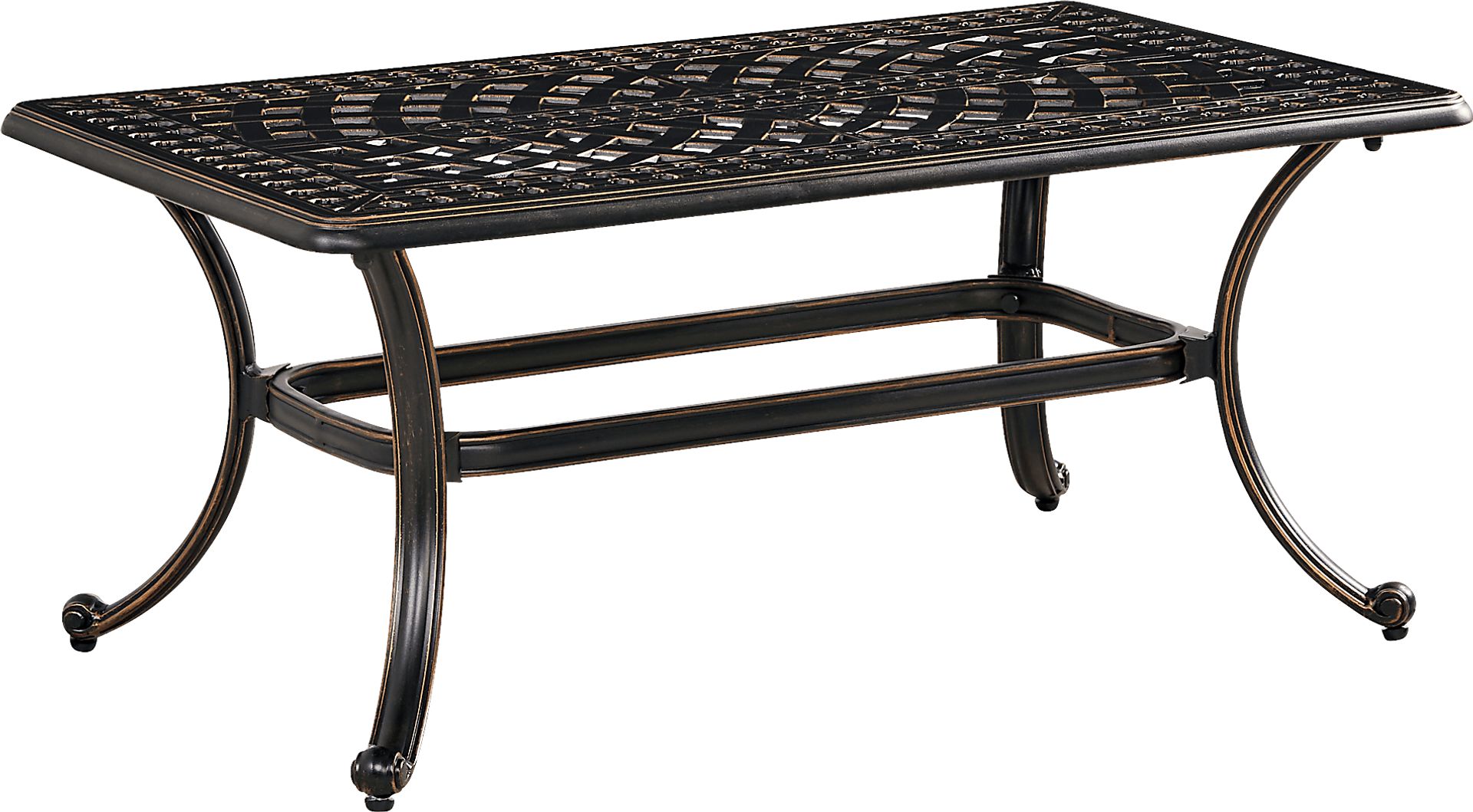 Carina Bronze 4 Pc Outdoor Seating Set with Sky Cushions - Image 9
