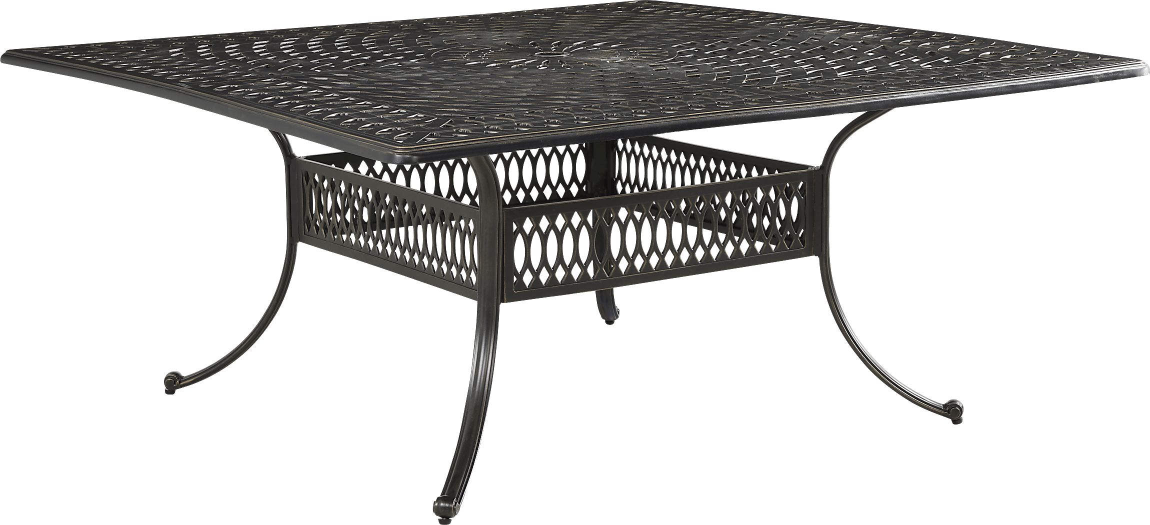 Carina Bronze 9 Pc Square Outdoor Dining Set - Thumbnail 4