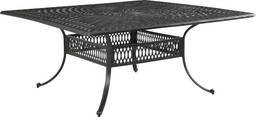 square outdoor dining table