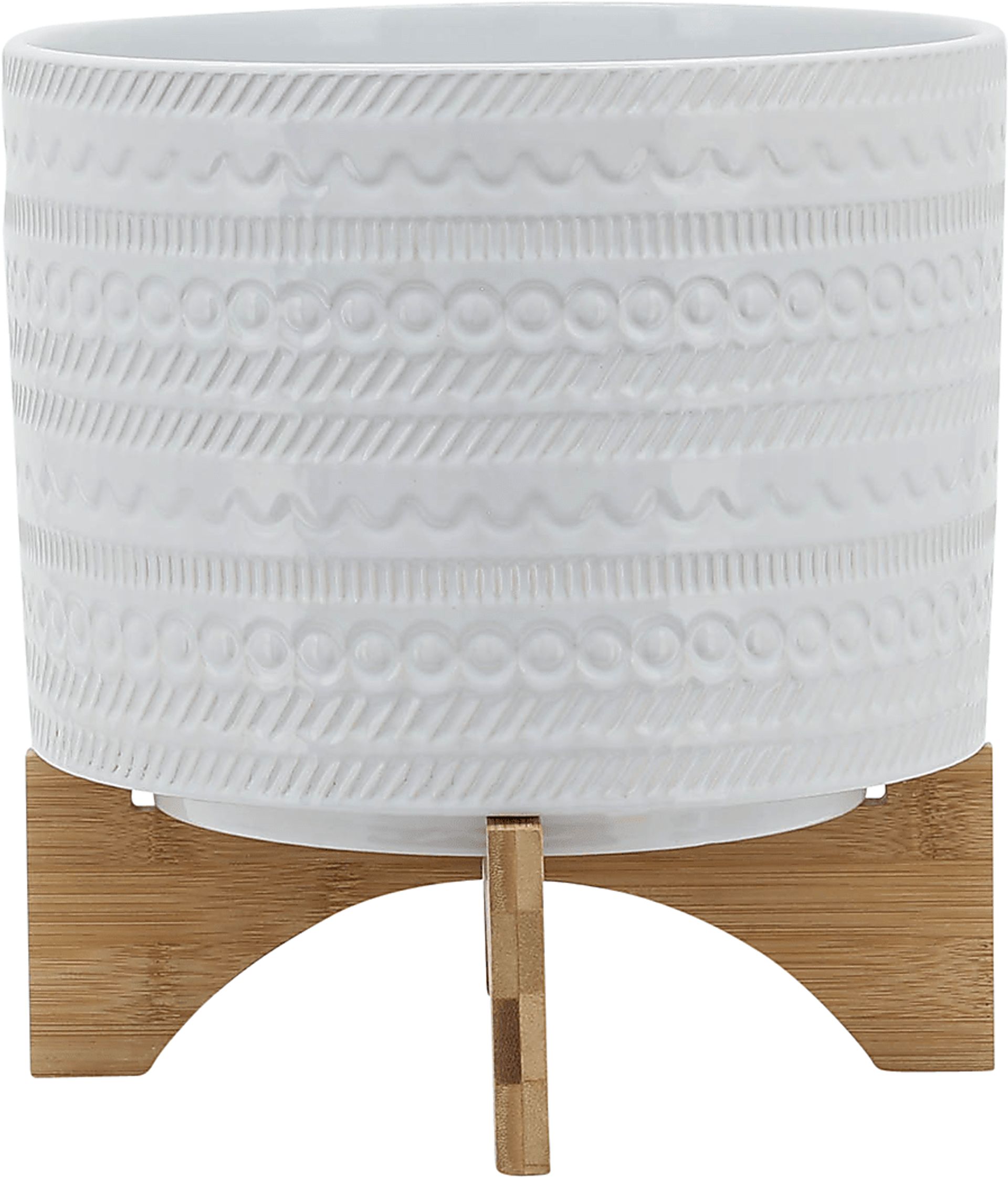 Carinbrook White Planter - Image 3