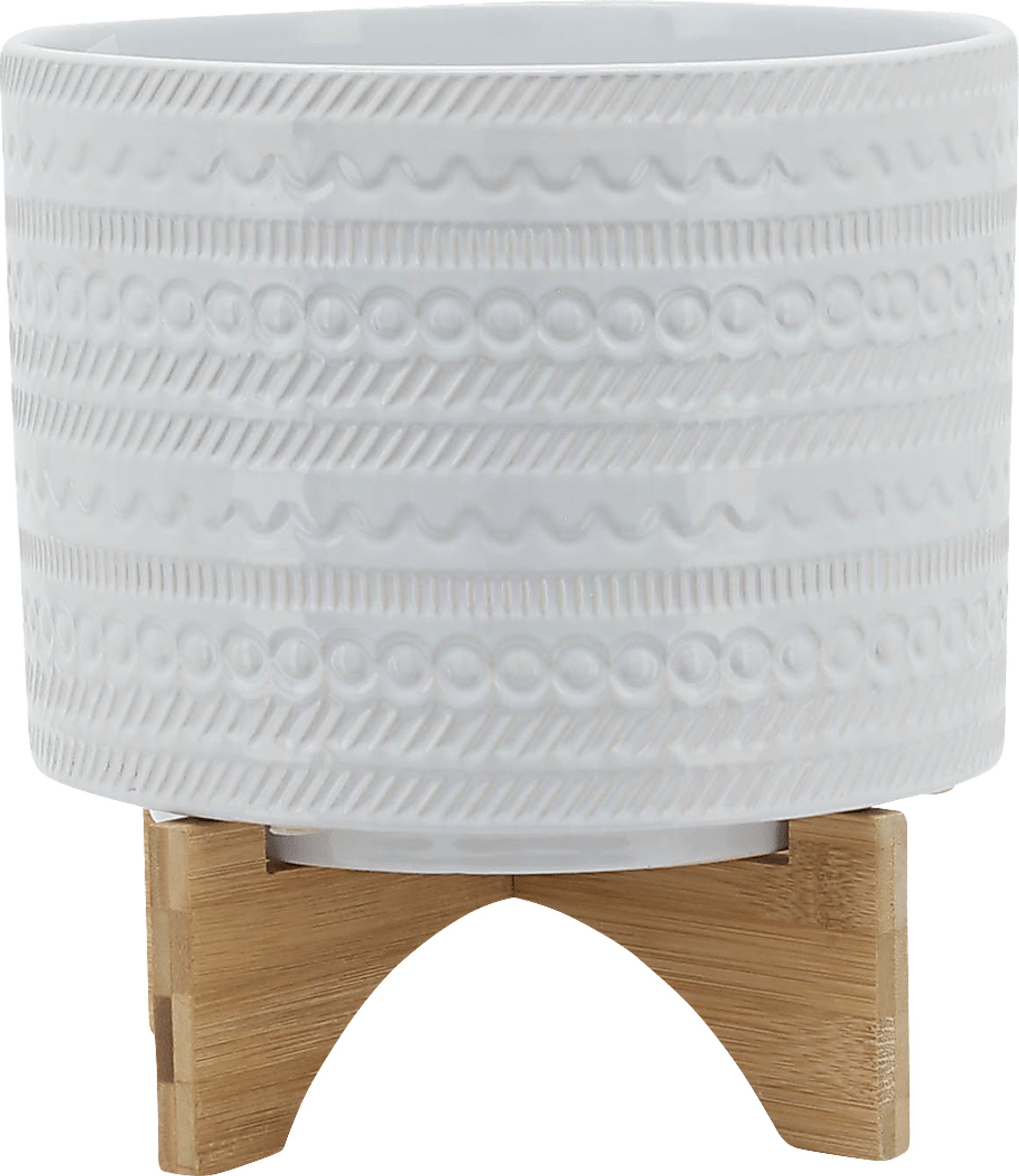 Carinbrook White Planter - Image 1