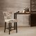 Carisbrooke Orange Counter Height Stool