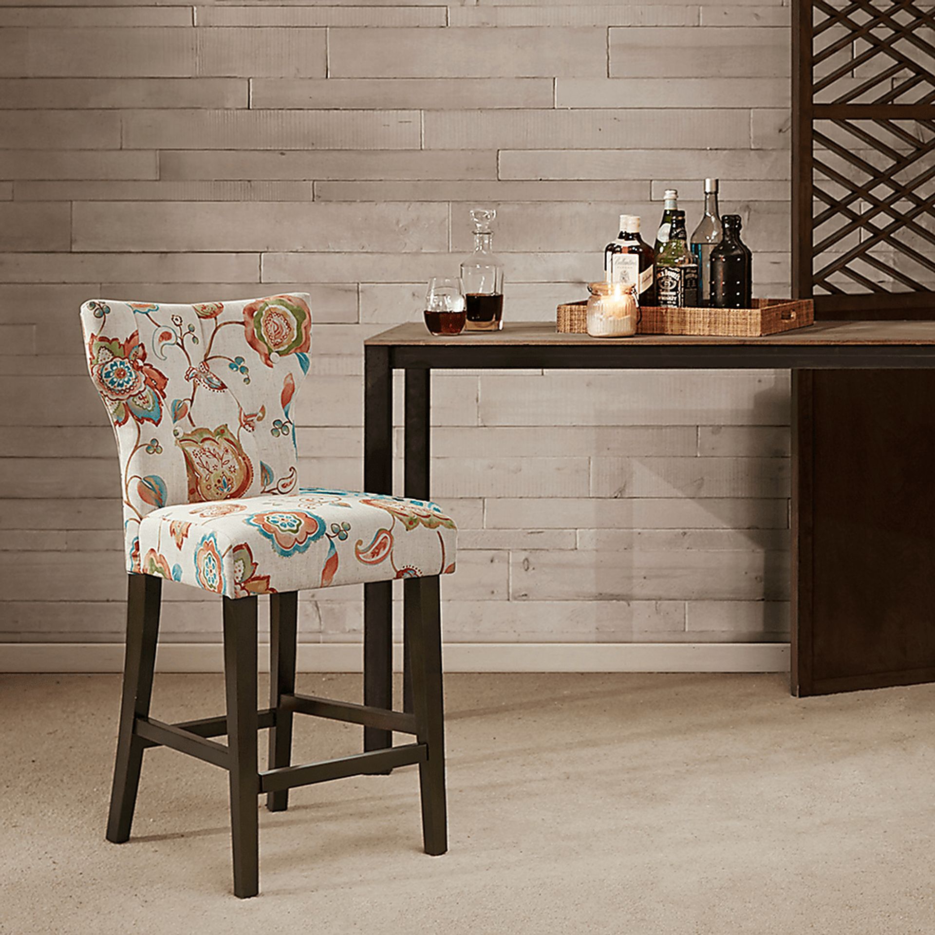 Carisbrooke Orange Counter Height Stool - Image 6