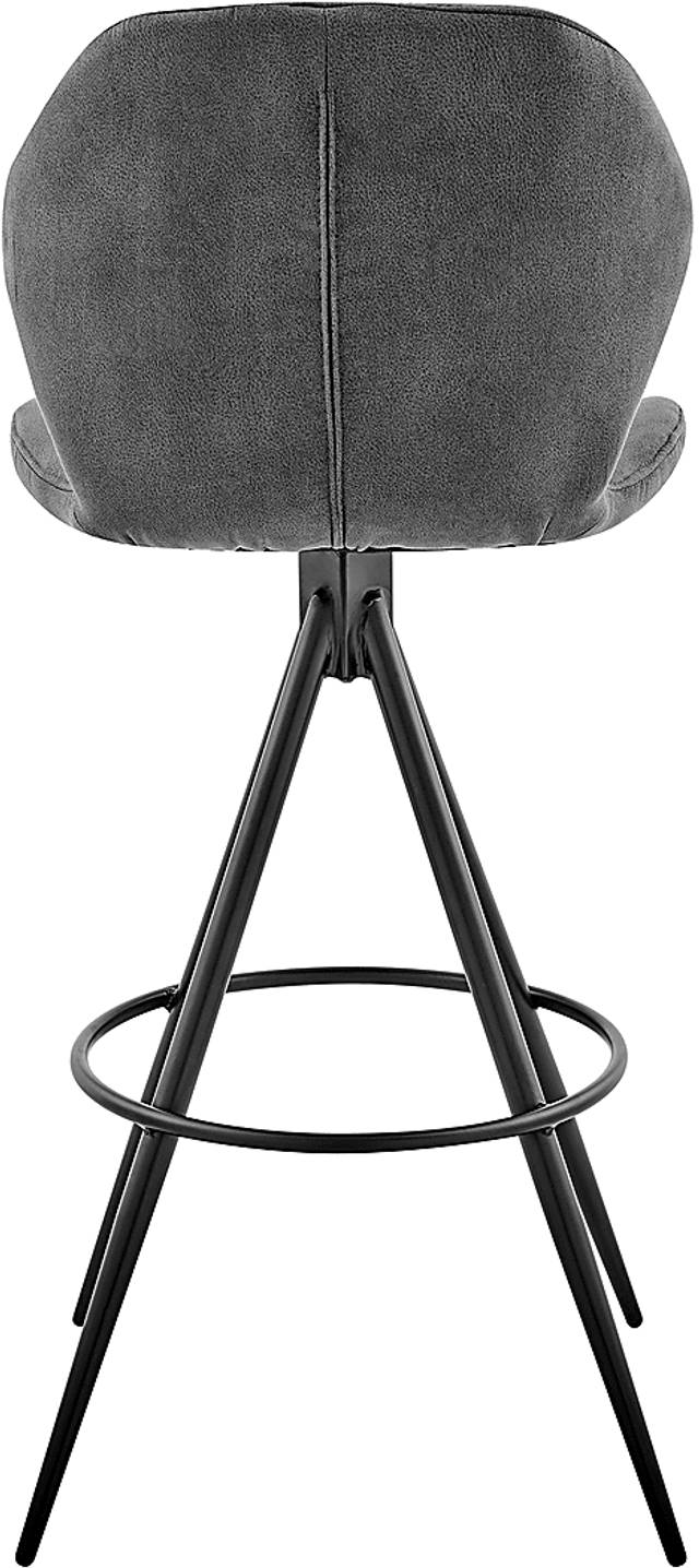 Carissan Charcoal Counter Height Stool - Thumbnail - Image 5