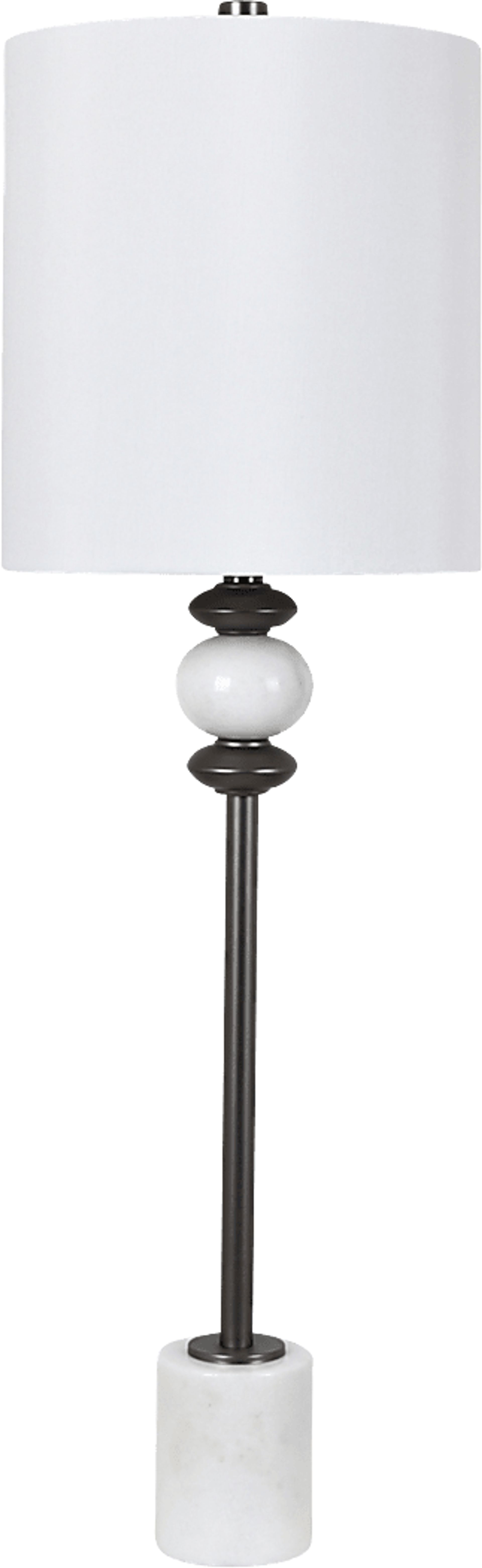 Caritas Lane White Lamp, set of two - Image 2