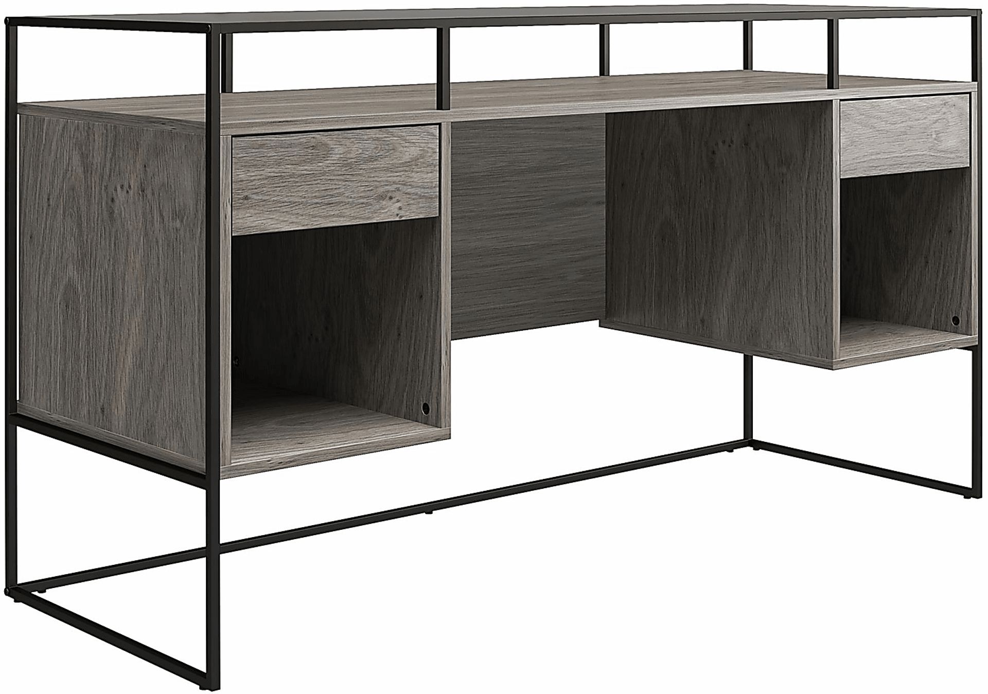 Carizzo Gray Desk - Image 3