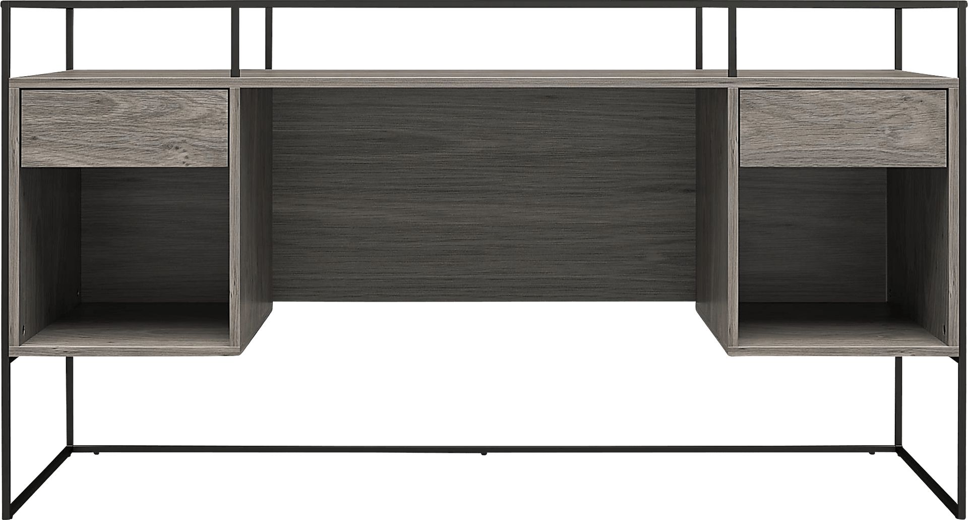Carizzo Gray Desk - Image 1